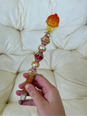 Ember Lumen refillable beaded pen